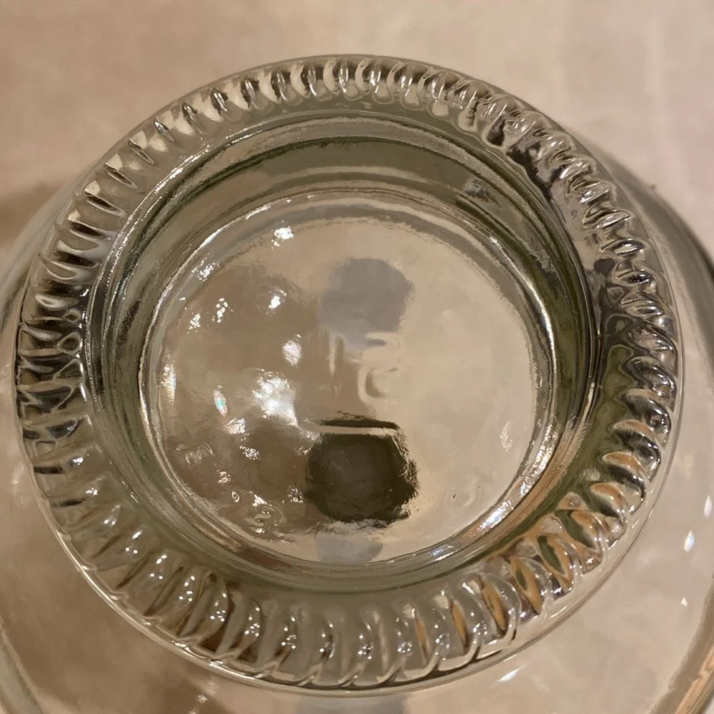 750ml size Bar Decor Crafting Blingy Glass Globe Chambord Bottle Purple Bedazzle - Picture 9 of 10